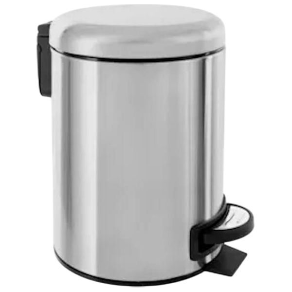 Coș de gunoi Hydro-S Elite Silver Inox, 5l photo 1