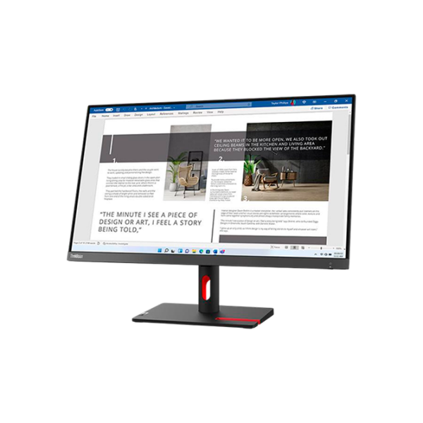 Monitor Lenovo ThinkVision S27i-30 Black 27" Full HD IPS WLED photo 6