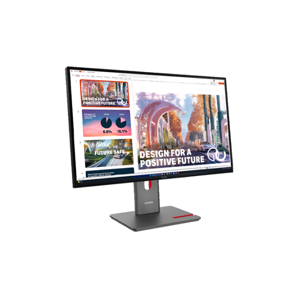 Монитор Lenovo ThinkVision P27QD-40 Черный 27" 2K IPS WLED photo 3