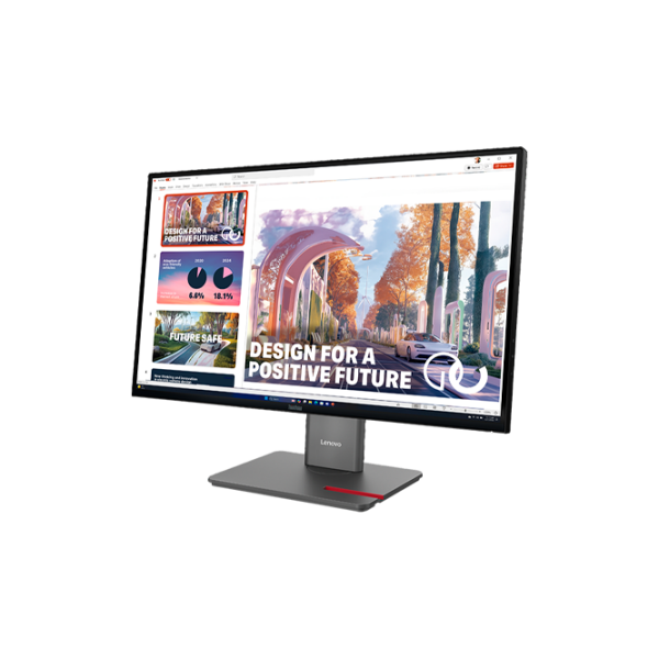 Монитор Lenovo ThinkVision P27QD-40 Черный 27" 2K IPS WLED photo 5