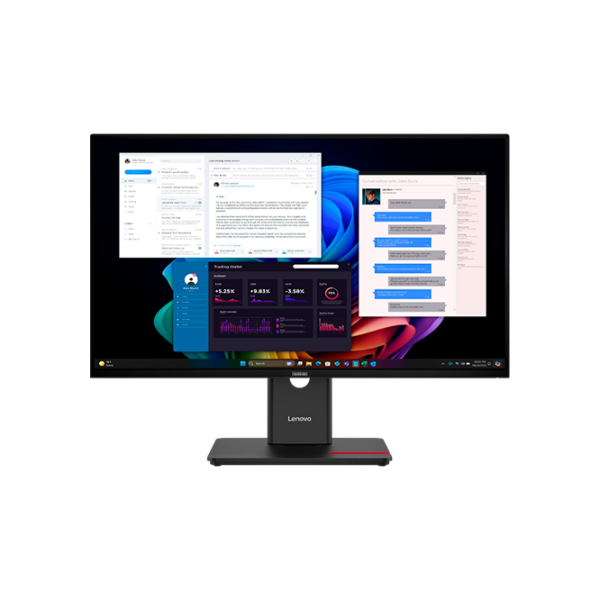 Монитор Lenovo ThinkVision T27UD-40 Черный 27" 4K IPS WLED photo 1