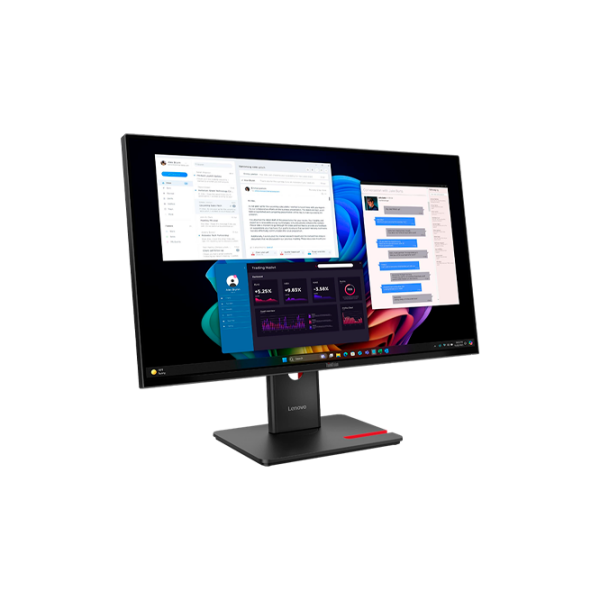 Монитор Lenovo ThinkVision T27UD-40 Черный 27" 4K IPS WLED photo 2