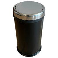 Coș de gunoi Hydro-S Practic Black Inox, 16l