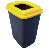 Coș de gunoi Hydro-S 0430551 Yellow Plastic, 50l