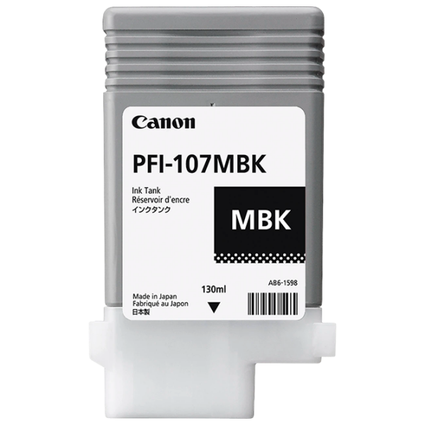 Cartuş Canon PFI-107MBk Original  photo 1