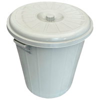 Coș de gunoi Planet Dustbin White Plastic, 90l