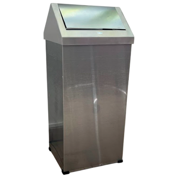 Coș de gunoi Hydro-S Swing Silver Inox, 36l photo 1