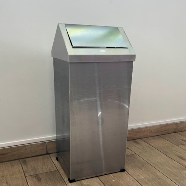 Coș de gunoi Hydro-S Swing Silver Inox, 16l photo 2
