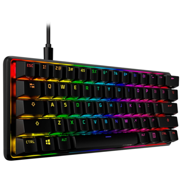 Tastatură HyperX Alloy Origins 60 Black Gaming, Cu fir photo 2