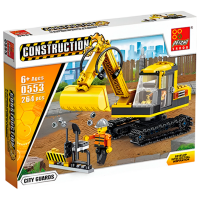 Constructor Peizhi Construction Yellow Numărul de piese 264, 6+
