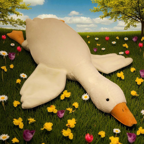 Мягкая игрушка ChiToys Animals Goose 86718 Белый 3+ photo 3