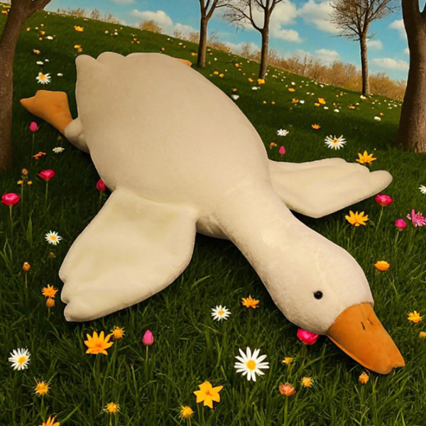 Мягкая игрушка ChiToys Animals Goose 86718 Белый 3+ photo 4