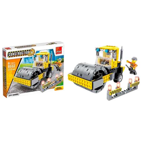 Constructor Peizhi Construction Gray Numărul de piese 212, 6+ photo 1