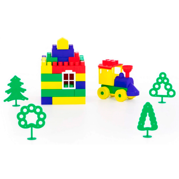 Constructor Полесье Builder Multicolor Numărul de piese 75 , 3+ photo 2