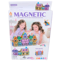 Constructor ChiToys Magnetic Multicolor Numărul de piese , 3+