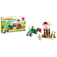 Constructor Peizhi Happy Farm Green Numărul de piese 179, 6+
