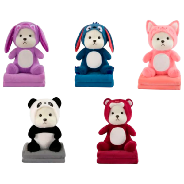 Мягкая игрушка ChiToys Animals Плюшевый мишка в костюме 86930 Разноцветный 0+ photo 1