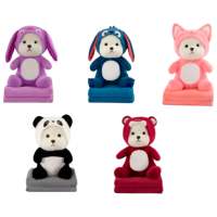 Jucărie moale ChiToys Animals Ursuleț în costum 86930 Multicolor 0+