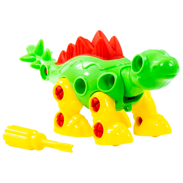 Constructor POLESIE Dinozaur Green Numărul de piese 30, 3+ photo 1