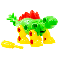 Constructor POLESIE Dinozaur Green Numărul de piese 30, 3+