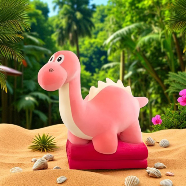 Мягкая игрушка ChiToys Dinosaur Дино 86862 Розовый 3+ photo 3