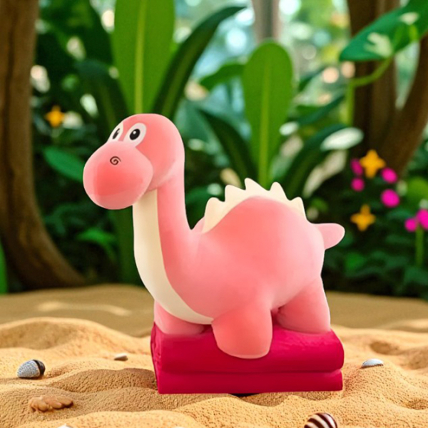 Мягкая игрушка ChiToys Dinosaur Дино 86862 Розовый 3+ photo 4