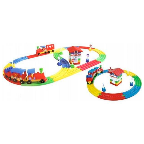 Constructor Technok Toys Terminal 2 Multicolor Numărul de piese 121, 4+ photo 3