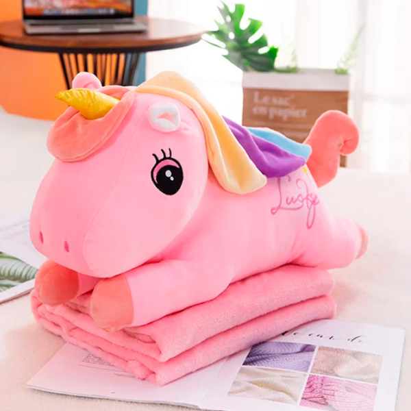 Jucărie moale ChiToys Animals Unicorn 86831 Pink 0+ photo 2