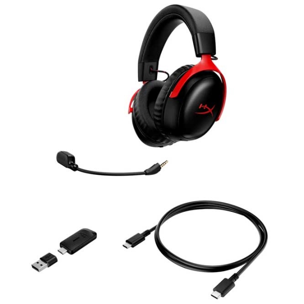 Căști HyperX Cloud III S Black Fără fir / Gaming / Over the ear photo 8