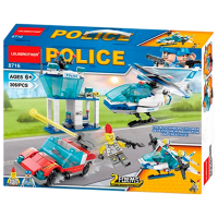 Constructor Richi Tichi Police Multicolor Numărul de piese 306, 6+