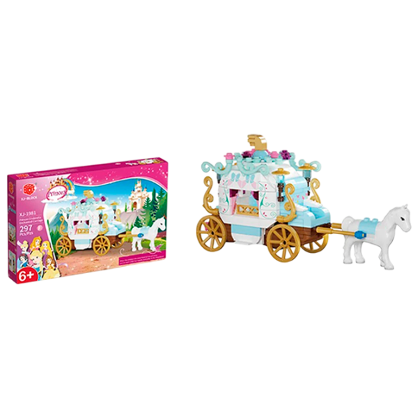 Constructor Richi Tichi Carriage Gray Numărul de piese 297, 6+ photo 1