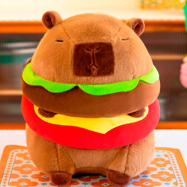 Jucărie moale ChiToys Animals Capibara 86570 Brown 3+ photo 3