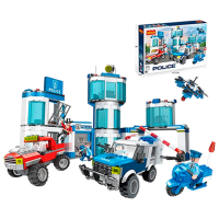 Constructor Richi Tichi Police Blue Numărul de piese , 6+