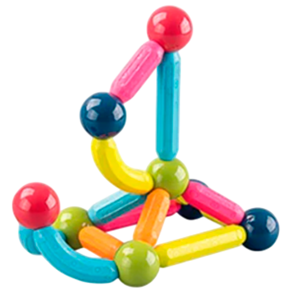 Constructor ChiToys Magnetics Multicolor Numărul de piese 68, 3+ photo 1