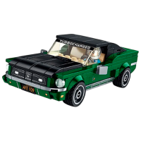 Constructor ChiToys Ford Mustang Green Numărul de piese 356, 6+