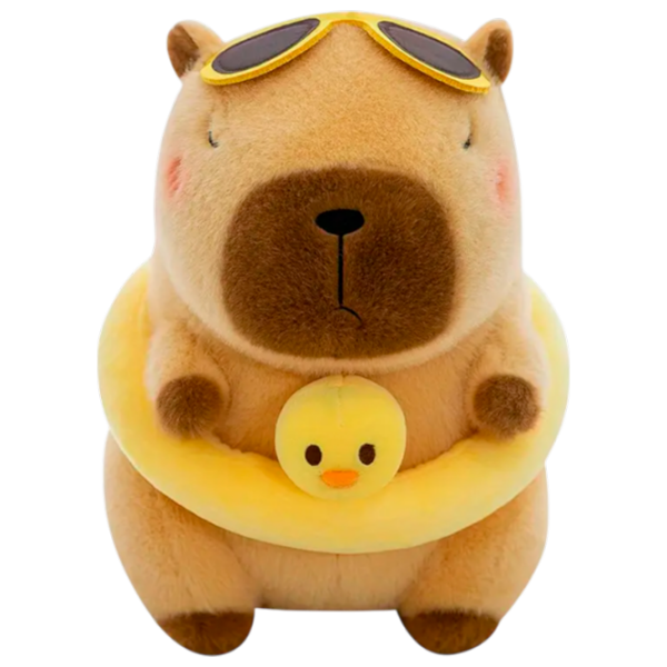 Jucărie moale ChiToys Animals Capibara 86688 Brown 3+ photo 1