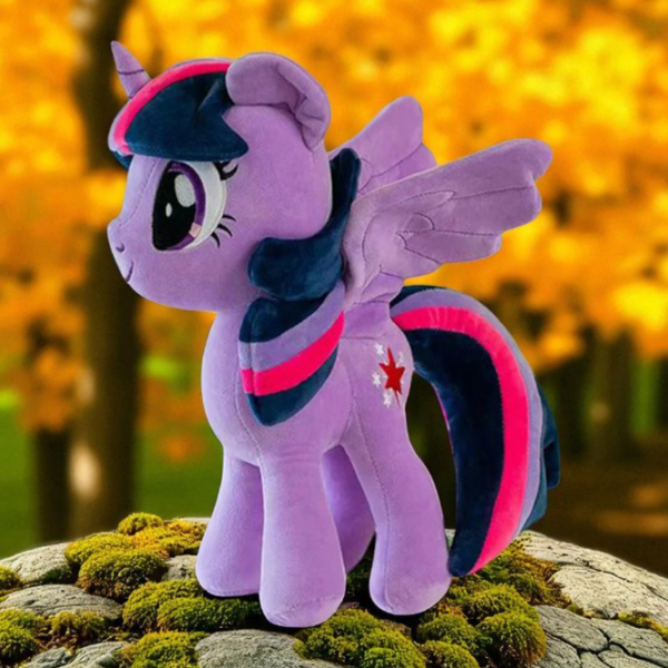 Jucărie moale ChiToys My Little Pony Ponei 86732 Violet 3+ photo 4