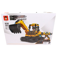 Constructor Richi Tichi Excavator Yellow Numărul de piese 465, 6+
