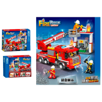 Constructor Richi Tichi Fire Rescue Red Numărul de piese 430, 6+