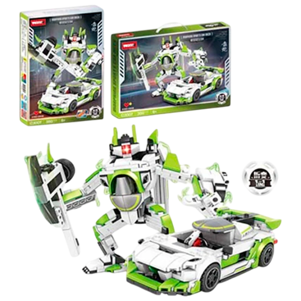 Constructor Richi Tichi Robot White Numărul de piese , 6+ photo 1