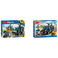 Constructor Richi Tichi Police Black Numărul de piese 313, 6+