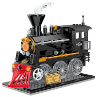 Constructor ChiToys Locomotivă Black Numărul de piese 36, 6+