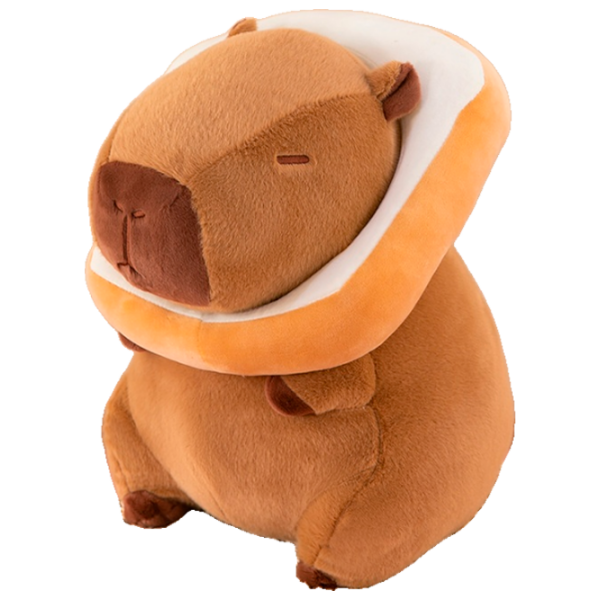Мягкая игрушка ChiToys Animals Capibara 86657 Коричневый 3+ photo 1