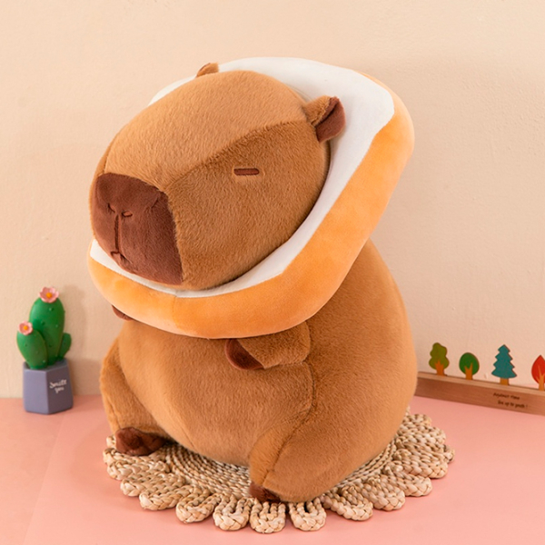 Мягкая игрушка ChiToys Animals Capibara 86657 Коричневый 3+ photo 5