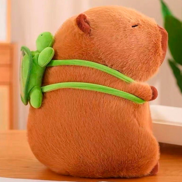Мягкая игрушка ChiToys Animals Capibara 86640 Коричневый 3+ photo 4