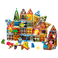 Constructor ChiToys Dinosaur Paradise Multicolor Numărul de piese 98, 3+