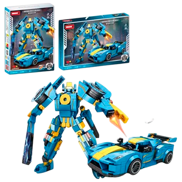 Constructor Richi Tichi Robot Blue Numărul de piese , 6+ photo 1