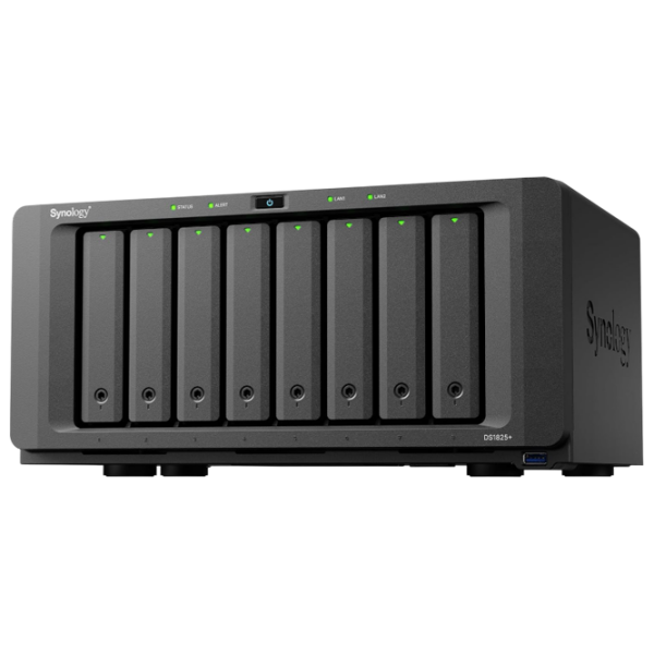 Сетевое хранилище Synology DS1825+ Черный  photo 1