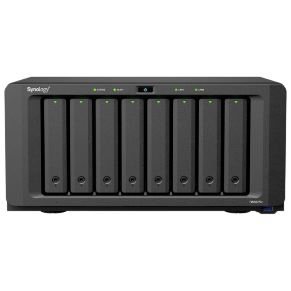 Сетевое хранилище Synology DS1825+ Черный  photo 2
