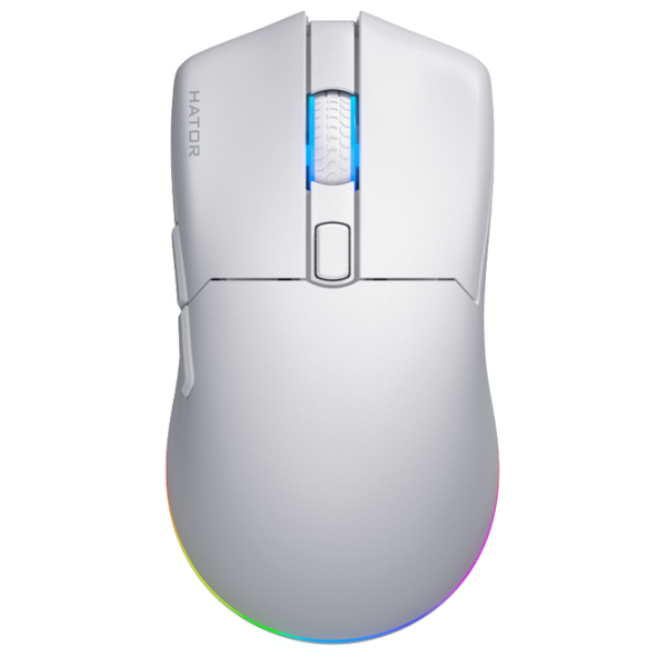 Мышь Hator Pulsar 3 Wireless Белый Беспроводные / 12000 dpi photo 1